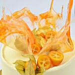 Golden touch Red Velvet cake