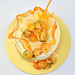 Golden touch Red Velvet cake