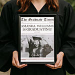 Graduation Newsflash Frame