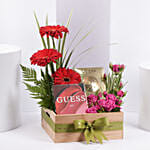 Guess Bella Vita Edp & Mini Red Lip Kit Gift Tray For Her