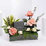 سوار غي لاروش في أكريليك زهور للنساء