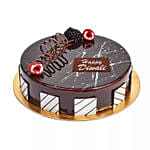 Half Kg Chocolate Truffle Diwali Cake
