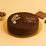 كيك شوكولا داكنة بدون سكر | حجم وسط