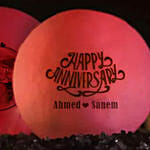 Happy Anniversay Luminous Lamp with Engraving 10cm