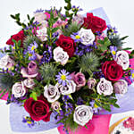 Happy Birthday My Sweetheart Cake With Flowers