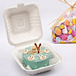 بيض الشوكولاتة مع مونو كيك لانش بوكس 200 جرام