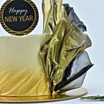 كيكة رأس السنة بالشوكولاتة