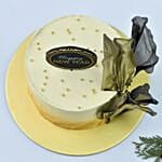 كيكة رأس السنة بالشوكولاتة