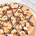 Hazelnut Baked Cheese Cake 8 Portion