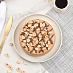 Hazelnut Baked Cheese Cake 8 Portion