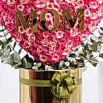 Heart Of Roses For Mom