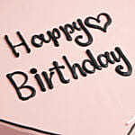 Heart Shaped Chocolate Cartoon Cake 12 Portion