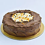 Heavenly Dark Chocolate Caramel Eggless Cake One Kg