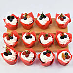 Heavenly Vanilla Delights 12 Pieces