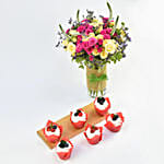 Heavenly Vanilla Delights With Flowers