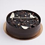 كيك فدج الشوكولاته الداكنة | نصف كيلو