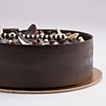 كيك فدج الشوكولاته الداكنة | نصف كيلو