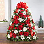 شجرة ورد الكريسماس