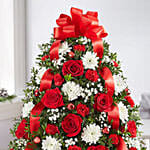 شجرة ورد الكريسماس