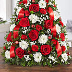 شجرة ورد الكريسماس