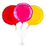 Hues Of Purple and Chocolates With Balloons