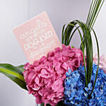 مزهرية جمال الهيدرانجيا هدية للابنة