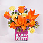 بهجة عيد ميلاد برتقالية