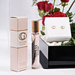 لمسة حب | طقم مجوهرات وعطر فاخر للنساء