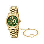 Just Cavalli Womens Watch And Bracelet Luxury Gift Arrangment