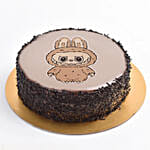 كيك شوكولاتة دمية لابوبو