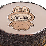 كيك شوكولاتة دمية لابوبو