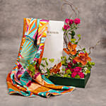 Life Hayeti Scarf By Lumena Maison With Flowers