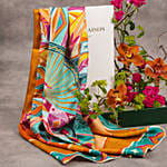Life Hayeti Scarf By Lumena Maison With Flowers