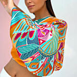 Life Hayeti Scarf By Lumena Maison With Flowers