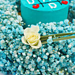 Love You Dad Cake And Flower Tray