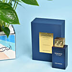 Love You Dad White Anthurium and Perfume