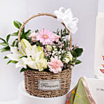 Lumena Maison UAE Botnicals Sage Green Silk Scarf 100