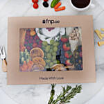 تشيز بورد إف إن بي الفاخر مع فواكه وبسكويت