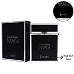 Man by Calvin Klein for Men EDT Personalised