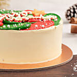 Merry and Bright Christmas Cake 8 Portion