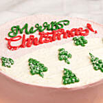 Merry Christmas Happiness Cake 8 Portion