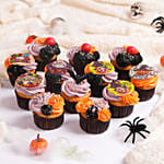 Midnight Magic Cupcakes Set Of 15 Pcs