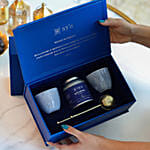 Mini Tea Set Grey With Green Teas