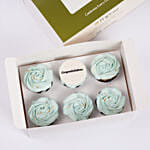 Mint Rosette Celebrations Chocolate Cup Cake