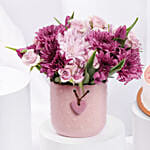 سحر الليلك لأمي | كومبو ورد وكيك