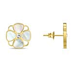 Mother of Pearl Floral Jewellery Set Gift Tray For Her