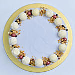 كيكة بدون بيض بالفانيلا واحد كيلو