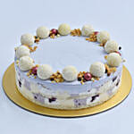 Mouth Watering Vanilla Blueberry Eggless Cake