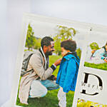 هدية عيد الأب - إطار مجموعة صور مخصصة ومميزة