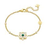 Mystic Green Cerruti 1881 Malachites Bracelet For Her